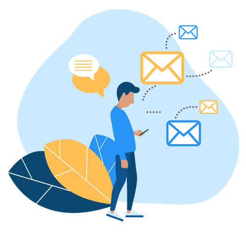 Illustration representing communication